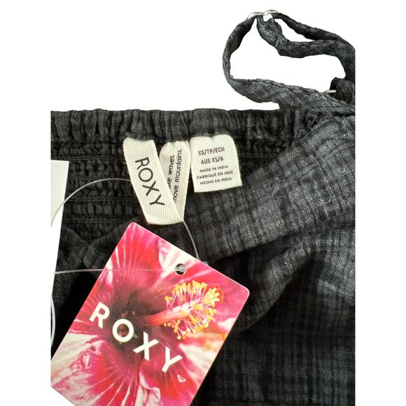 Roxy Black Strappy Dress-XS-NWT‎ - Picture 3 of 6